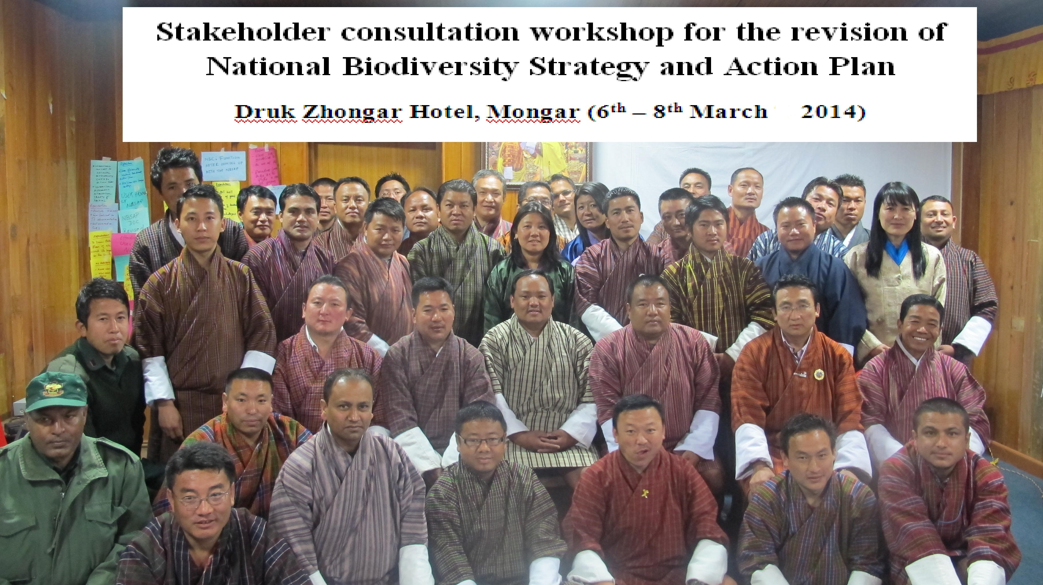 NBSAP Workshop Participants