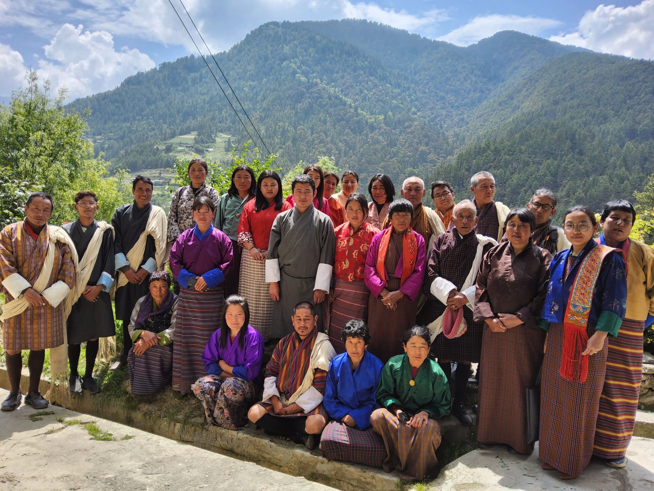 An Interactive Session with the Farmers of Samar Gewog, Haa Dzongkhag as a part of Study on Seed System in Bhutan