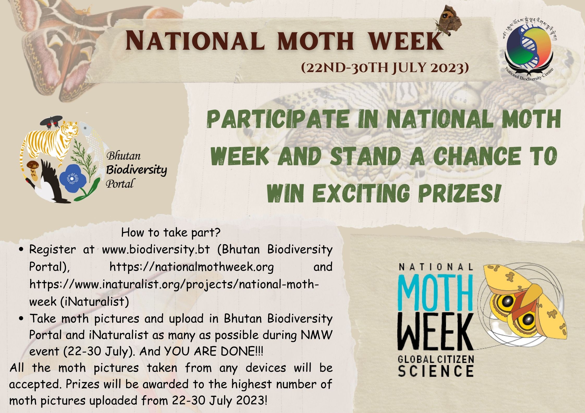 National Moth Week National Biodiversity Centre