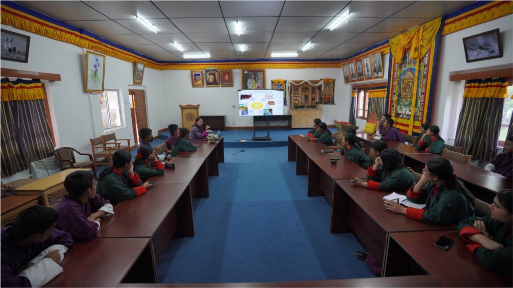 National Biodiversity Centre hosts Students from Khangkhu MSS