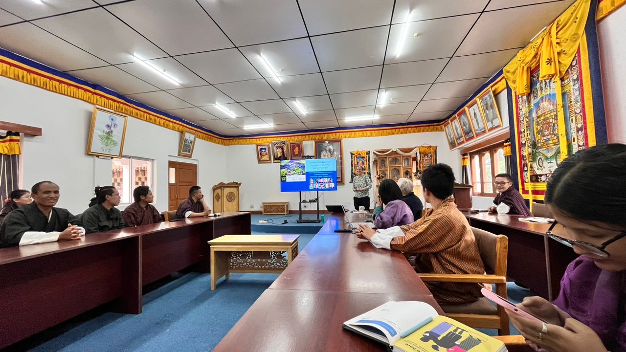 Talk on Molecular tools in systematics and conservation and update on mollusks (snails and slugs) research in Bhutan